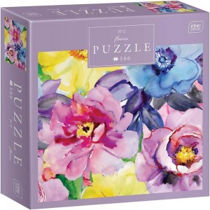 INTERDRUK PUZZLE 500 ΤΕΜ. FLOWERS NO 2 - 326034