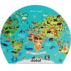 I-TOTAL PUZZLE TRAVEL MAP 49 ΤΕΜ. 139235700