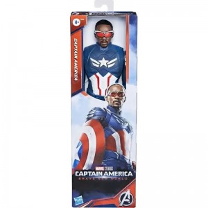 HASBRO MARVEL STUDIOS  BRAVE NEW WORLD TITAN HEROE CAPTAIN AMERICA 30ΕΚ. F9276