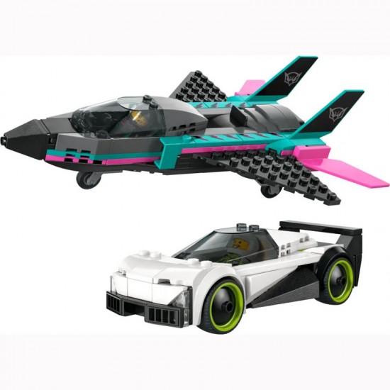 LEGO CITY JET VS CAR 60489