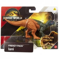 MATTEL JURASSIC WORLD REBIRTH - ΔΕΙΝΟΣΑΥΡΟΣ FRENZY PACK IANI JGB72 / JCL52