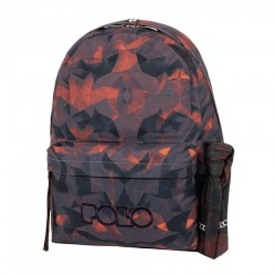 POLO ΤΣΑΝΤΑ ORIGINAL SCARF SHAPES ΜΑΥΡΗ ΚΟΚΚΙΝΗ 901102-8337 POLO ΤΣΑΝΤΑ ORIGINAL SCARF SHAPES ΜΑΥΡΗ ΚΟΚΚΙΝΗ 901102-8337