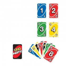 MATTEL ΕΠΙΤΡΑΠΕΖΙΟ ΠΑΙΧΝΙΔΙ ΝΕΟ UNO PARTY JJV58