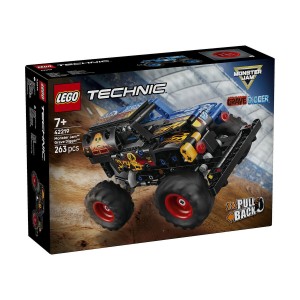 LEGO TECHNIC - MONSTER JAM GRAVE DIGGER FIRE AND ICE PULL-BACK 42219