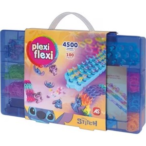 AS COMPANY PLEXI FLEXI DISNEY STITCH ΜΕΓΑΛΗ ΘΗΚΗ ΜΕ 4500 ΛΑΣΤΙΧΑΚΙΑ ΚΑΙ ΑΞΕΣΟΥΑΡ 1080-25577