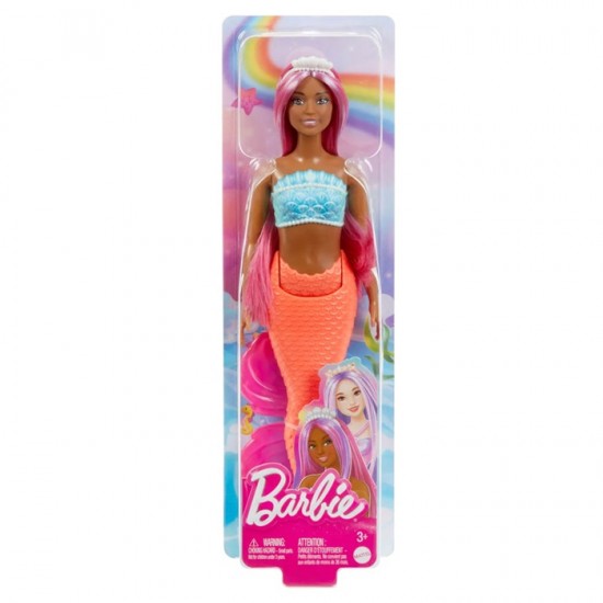 BARBIE ΝΕΑ ΓΟΡΓΟΝΑ - ΠΟΡΤΟΚΑΛΙ ΟΥΡΑ HRR02 / HRR04