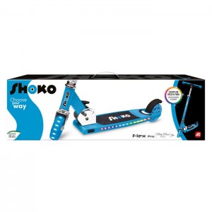 AS COMPANY SHOKO SCOOTER FLEX ΜΠΛΕ ΜΕ ΦΩΤΑΚΙΑ 5004-50524