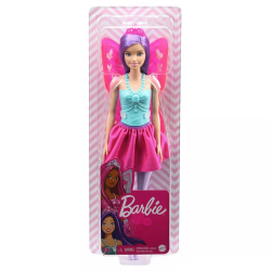 MATTEL BARBIE DREAMTOPIA ΝΕΡΑΪΔΑ ΜΠΑΛΑΡΙΝΑ ΜΩΒ ΜΑΛΛΙΑ FWK85 / GXD59