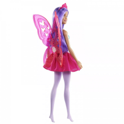 MATTEL BARBIE DREAMTOPIA ΝΕΡΑΪΔΑ ΜΠΑΛΑΡΙΝΑ ΜΩΒ ΜΑΛΛΙΑ FWK85 / GXD59