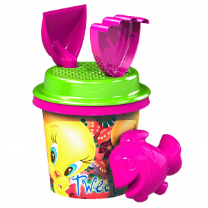 ΚΟΥΒΑΔΑΚΙ TWEETY ΣΕΤ 5ΤΕΜ Φ17CM 42-763