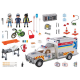 PLAYMOBIL CITY ACTION - AMBULANCE : ΟΧΗΜΑ ΠΡΩΤΩΝ ΒΟΗΘΕΙΩΝ 70936