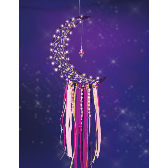 MAKE IT REAL - DECOR LUNAR DREAM CATCHER WITH LIGHTS 1417