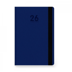 ΤΡΙΠΕΡΙΝΑΣ ΗΜΕΡΟΛΟΓΙΟ RODONIT HMEPHΣIO 2026 17X25 ΜΠΛΕ ΜΕ ΛAΣTIXO 448438