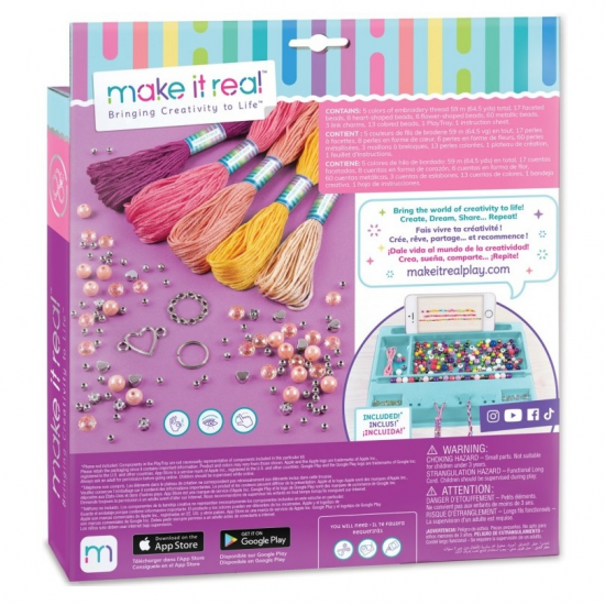 MAKE IT REAL - JEWELLERY MACRAME FRIENDSHIP BRACELETS 1318