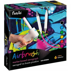 FIORELLO ΣΕΤ ΑΕΡΟΓΡΑΦΟΥ ΜΕ ΣΧΕΔΙΑ ΨΕΚΑΣΜΟΥ ΚΑΙ 6 ΜΑΡΚΑΔΟΡΟΥΣ GR-8900N