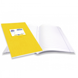 SKAG ΤΕΤΡΑΔΙΟ SUPER ΠΛΑΣΤΙΚΟ ΧΡΩΜΑΤΙΣΤΟ Φ50 ΚΙΤΡΙΝΟ 17Χ25