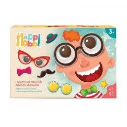 HAPPIHOBBI ΑΣΤΕΙΑ ΠΡΟΣΩΠΑ 55 ΜΑΓΝΗΤΕΣ 1029-64079 HAPPIHOBBI ΑΣΤΕΙΑ ΠΡΟΣΩΠΑ 55 ΜΑΓΝΗΤΕΣ 1029-64079