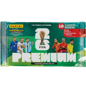 PANINI FIFA WORLD CUP 2026 PREMIUM ΦΑΚΕΛΑΚΙ 10 ΚΑΡΤΕΣ 118240