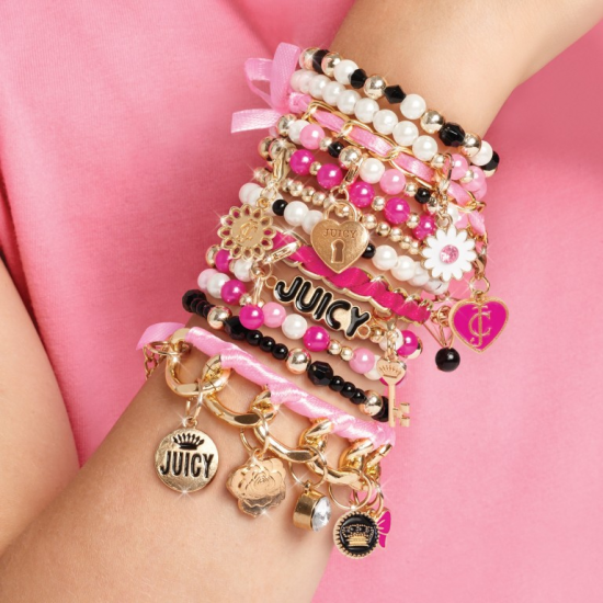 MAKE IT REAL - JUICY COUTURE GLITZ 'N GLAM CHARM BRACELETS 4439