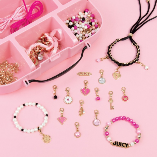 MAKE IT REAL - JUICY COUTURE GLITZ 'N GLAM CHARM BRACELETS 4439