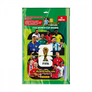PANINI WORLD CUP 2026 MEGA STARTER PACK ΜΕ 31 ΚΑΡΤΕΣ 118242