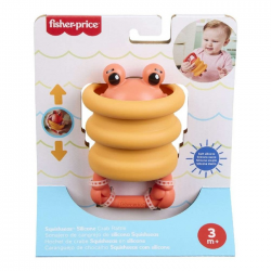 FISHER PRICE ΚΟΥΔΟΥΝΙΣΤΡΑ ΣΙΛΙΚΟΝΗΣ SQUISHSEAS ΜΕ ΖΩΑΚΙΑ ΤΟΥ ΩΚΕΑΝΟΥ - ΚΑΒΟΥΡΙ JHB54 / JHB55