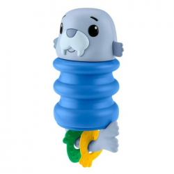 FISHER PRICE ΚΟΥΔΟΥΝΙΣΤΡΑ ΣΙΛΙΚΟΝΗΣ SQUISHSEAS ΜΕ ΖΩΑΚΙΑ ΤΟΥ ΩΚΕΑΝΟΥ - ΦΩΚΙΑ JHB54 / JHB56
