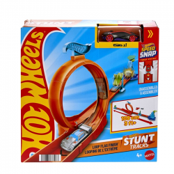 MATTEL HOT WHEELS STUNT ΠΙΣΤΑ LOOP FLAG FINISH JHK76 / JHK77