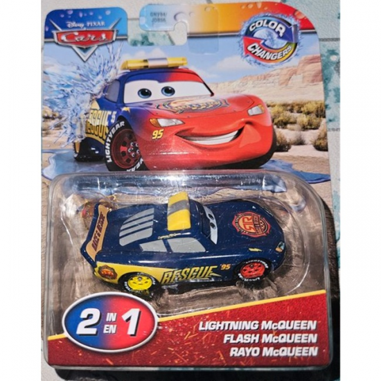 MATTEL CARS COLOR CHANGERS LIGHTNING McQUEEN FLASH McQUEEN RAYO McQUEEN GNY94 / JBM69