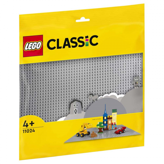 LEGO CLASSIC - GRAY BASEPLATE 11024
