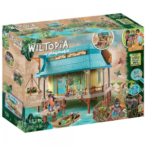 PLAYMOBIL WILTOPIA - ΣΤΑΘΜΟΣ ΠΕΡΙΘΑΛΨΗΣ ΑΓΡΙΩΝ ΖΩΩΝ 71007