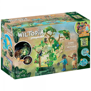 PLAYMOBIL WILTOPIA - ΦΩΤΙΖΟΜΕΝΟ ΤΡΟΠΙΚΟ ΔΕΝΤΡΟ ΚΑΙ ΕΞΕΡΕΥΝΗΤΕΣ 71009