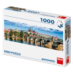 DINO PUZZLE ΚΑΣΤΡΟ ΠΡΑΓΑΣ PANORAMIC 1000 ΤΕΜ. 54538