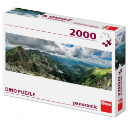 DINO PUZZLE ΤΟΠΙΟ ΜΕ ΒΟΥΝΑ PANORAMIC 2000 ΤΕΜ. 56207