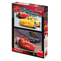 DINO PUZZLE CARS 3 : ΑΓΩΝΕΣ 2Χ77 ΤΕΜ. 38615