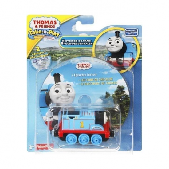 FISHER PRICE THOMAS AND FRIENDS ΤΟΜΑΣ ΤΡΕΝΑΚΙ ΜΕ DVD DTL35