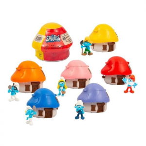 GIOCHI PREZIOSI THE SMURFS - ΣΤΡΟΥΜΦΑΚΙΑ ΣΠΙΤΑΚΙ ΜΑΝΙΤΑΡΙ ΜΕ ΦΙΓΟΥΡΑ 7.5ΕΚ. ΔΙΑΦΟΡΑ ΣΧΕΔΙΑ PUF13000