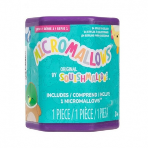 ΛΟΥΤΡΙΝΟ MICROMALLOWS BY SQUISHMALLOWS ΕΚΠΛΗΞΗ ΣΕ ΚΑΨΟΥΛΑ 6CM JWSM0040 / JWSQ4198-C