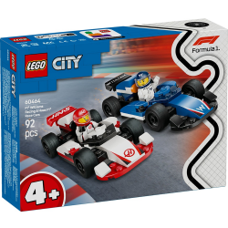 LEGO CITY ΑΓΩΝΙΣΤΙΚΑ ΑΥΤΟΚΙΝΗΤΑ F1 WILLIAMS RACING AND HAAS F1 60464