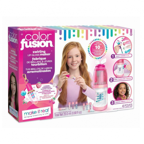 MAKE IT REAL - COLOR FUSION SWIRLING LIP GLOSS MAKER 2562