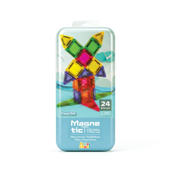 HAPPIHOBBI ΜΑΓΝΗΤΙΚΑ ΤΟΥΒΛΑΚΙΑ TRAVEL SET 24 ΤΕΜ. 1029-64601
