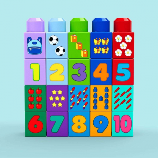 FISHER PRICE MEGA BLOCKS ΤΟΥΒΛΑΚΙΑ - ΣΧΟΛΙΚΟ ΛΕΩΦΟΡΕΙΟ ΜΕΑΡΙΘΜΟΥΣ 45 ΤΕΜ. JKG34