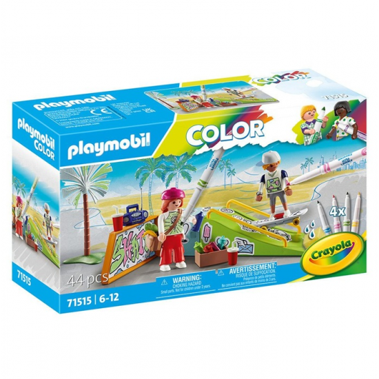PLAYMOBIL COLOR - ΠΑΡΚΟ SKATE 71515