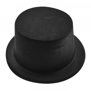 ΑΠΟΚΡΙΑΤΙΚΟ ΚΑΠΕΛΟ ΗΜΙΨΗΛΟ ΜΑΥΡΟ Υ=13CM 3-348