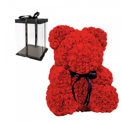 ΑΡΚΟΥΔΑΚΙ ΑΠΟ ΤΕΧΝΗΤΑ ΤΡΙΑΝΤΑΦΥΛΛΑ TEDDY BEAR ROSES 22CM 222-8 ΑΡΚΟΥΔΑΚΙ ΑΠΟ ΤΕΧΝΗΤΑ ΤΡΙΑΝΤΑΦΥΛΛΑ TEDDY BEAR ROSES 22CM 222-8