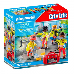 PLAYMOBIL CITY LIFE - ΟΜΑΔΑ ΔΙΑΣΩΣΗΣ 71244