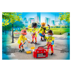 PLAYMOBIL CITY LIFE - ΟΜΑΔΑ ΔΙΑΣΩΣΗΣ 71244