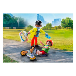 PLAYMOBIL CITY LIFE - ΔΙΑΣΩΣΤΗΣ ΚΑΙ ΠΑΙΔΑΚΙ 71245