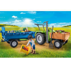 PLAYMOBIL COUNTRY - ΑΓΡΟΚΤΙΚΟ ΤΡΑΚΤΕΡ ΜΕ ΚΑΡΟΤΣΑ 71249