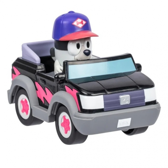 GIOCHI PREZIOSI BLUEY OXHMATA PIZZA GIRLS VEHICLE WITH MUFFIN BLYA7000